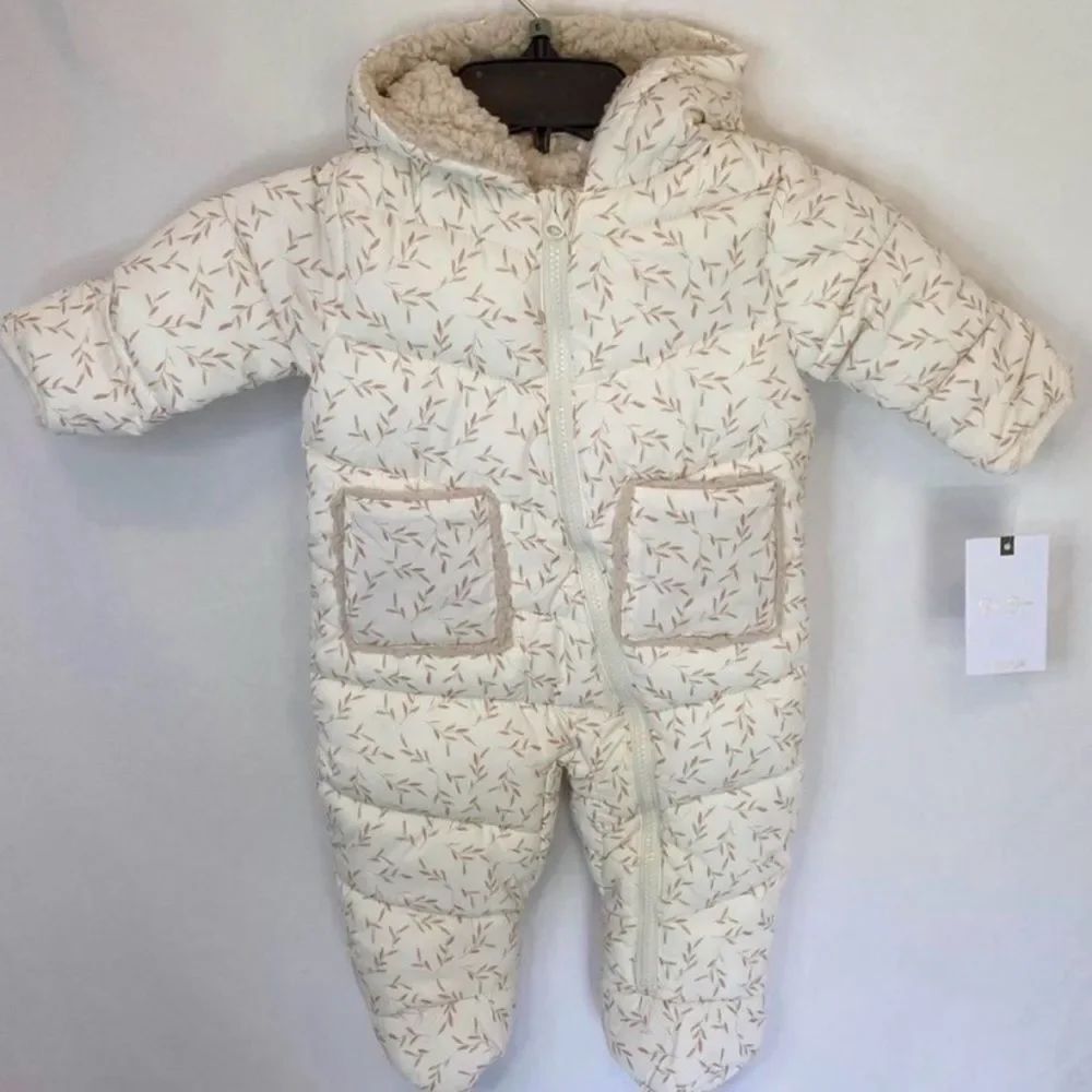 Jessica Simpson Hooded Jumpsuit Size 6/9M